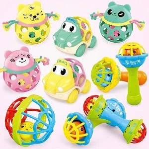 New Funny Baby Toys Little Loud Bell Ball Rattles