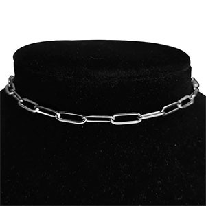 35+5cm Clavicle Chain Choker Necklaces For Women Punk Hip Hop Stainless Steel Neck Chains Fashion Female Jewelry Wedding Gift