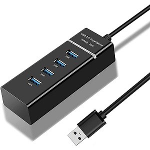 High Speed USB HUB 4 Ports Micro USB 3.0 Hub Multiport Adapter