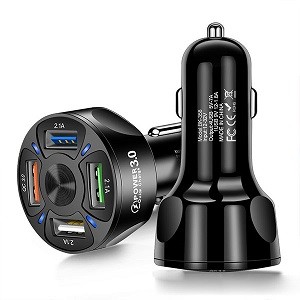 Car Charger For Cigarette Lighter Smart Phone Fast Charging