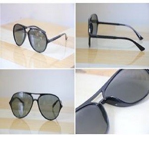 American Aviator UV400 Protection With Fiber Frame Wet Look Style Sunglasses