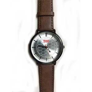 Wristwatch Fashion Leather Band Watch Luxury Digital V300L