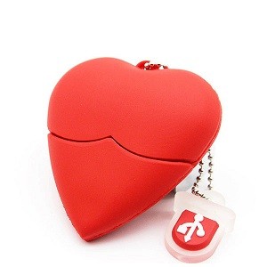 Cartoon Love heart Memory stick