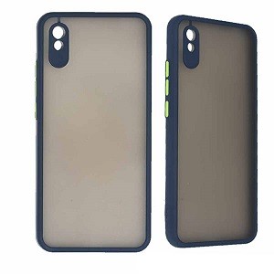 Gingle Series Xiaomi Redmi 9A Anti-Knock Armor Protective Cover Translucent Matte Hard Phone Case