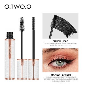 Mascara Waterproof 4D Silk Fiber Curling Volume Lashes Thick