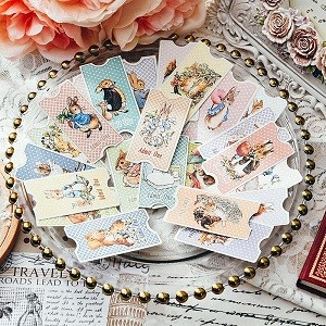 Cute Rabbit Film Strip and Tickets Paper Die Cuts for Scrapbooking Happy Planner Cardmaking Journaling Project KSCRAFT