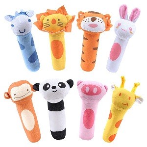 Hot Lovely Cartoon Animal Baby Toys Newborn Soft Teether