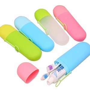 Portable Travel Hiking Camping Toothpaste Toothbrush Holder Cap Case Household Storage Cup Outdoor Holder Travelling Accessories