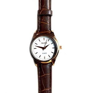 Creative Style Leather Wristwatch Unique Quartz Watch Gift
