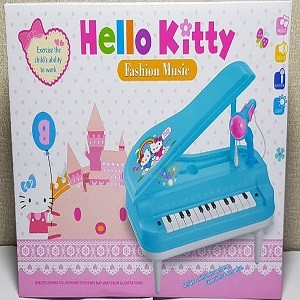 Battery operated hello kitty organ