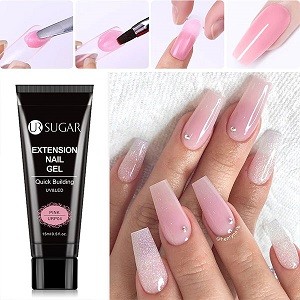30ml extension nail gel Pink Clear UV LED Acrylic extension nail gel