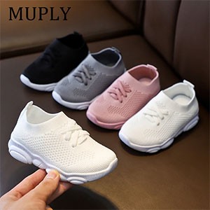 Kids Shoes Anti-slip Soft Rubber Bottom Baby Sneaker Casual Flat Sneakers Shoes