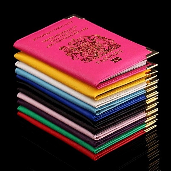 ForeverFriends British Passport Holder Cover PU Lear ID Card Fashion Travel s passport Covers passport