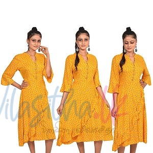 Ruffle Skirt Floral Dress Elegant Irregular Fairy Skirt