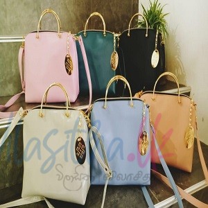 Fashionable Hand Bags with Gold colour tag
