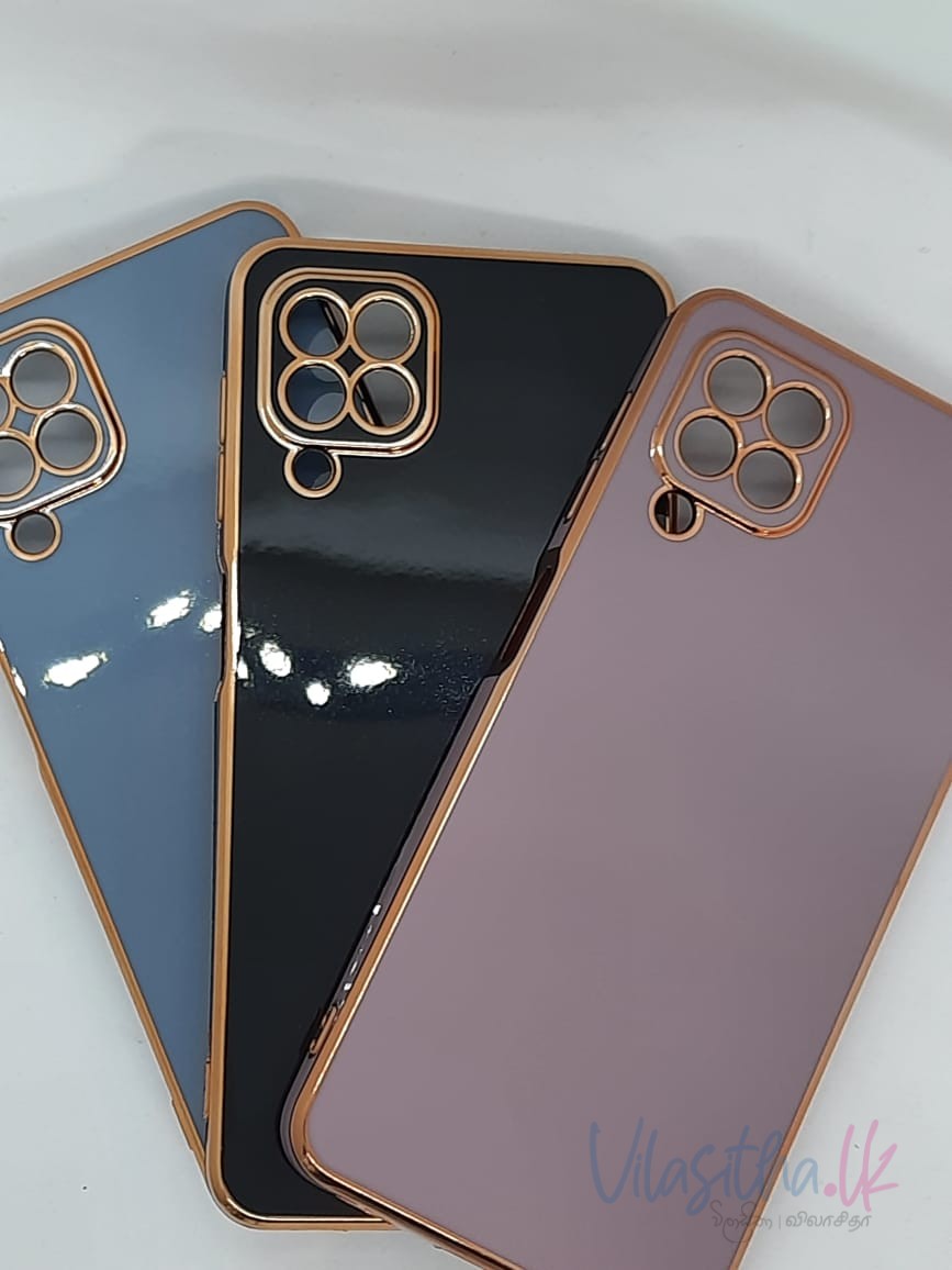 A22 4g GOLD LINE BACK COVER