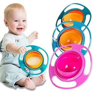 New Baby Universal Gyro Bowl Children Rotary Balance 01