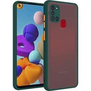 Samsung A21s / A 21s / A21 s Gingle Bumper Camera Protector Back Cover