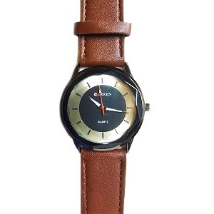 Creative Style Leather Wristwatch Unique Quartz Watch Gift
