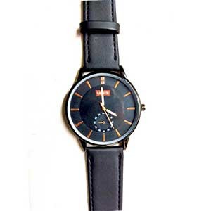 2021 Creative Style Leather Wristwatch Unique Quartz Watch Gift
