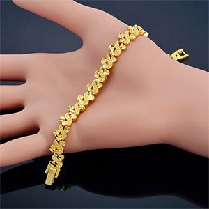 Korean Gold Chain Bracelet Women Minimalist Heart Bracelet Women Jewelry